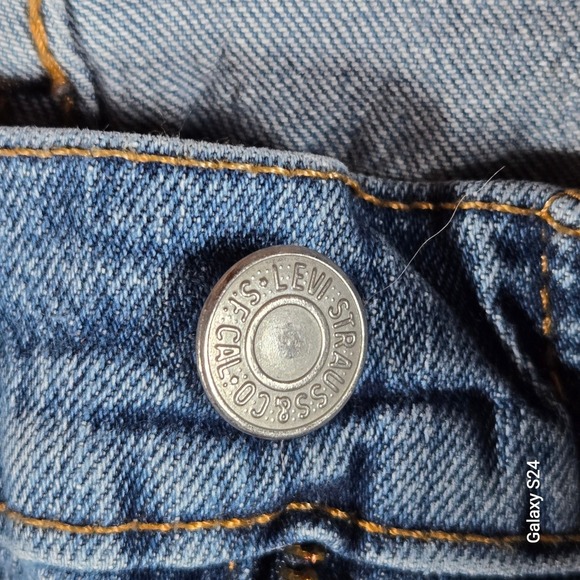 Levi's 517 Bootcut Jeans Mens Denim Blue Classic Fit - Picture 5 of 6